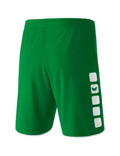Erima CLASSIC 5-C Shorts - emerald/white