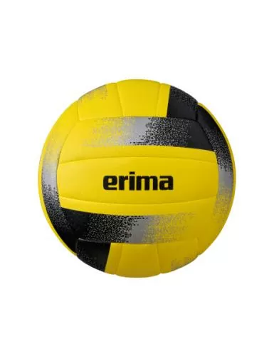 Erima Hybrid Volleyball - gelb/schwarz/silber