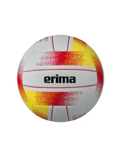 Erima Allround Volleyball - weiß/rot/gelb