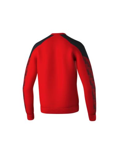 Preview: Erima EVO STAR Sweatshirt - rot/schwarz