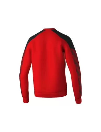 Erima EVO STAR Sweatshirt - rot/schwarz
