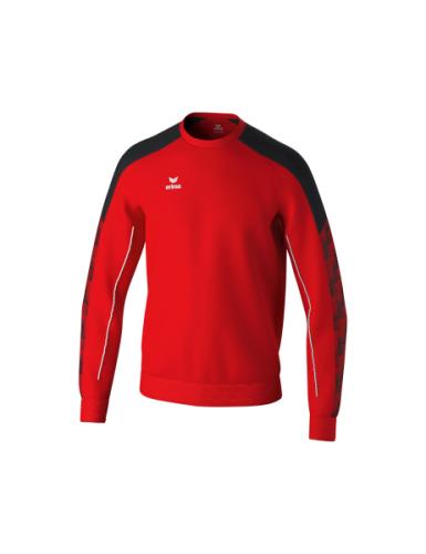 Preview: Erima EVO STAR Sweatshirt - rot/schwarz