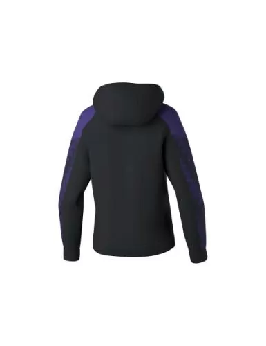 Erima Women's EVO STAR Hoody - black/ultra violet