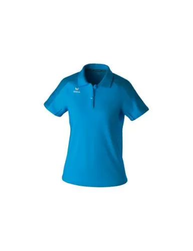 Erima Frauen EVO STAR Poloshirt - curacao/mykonos