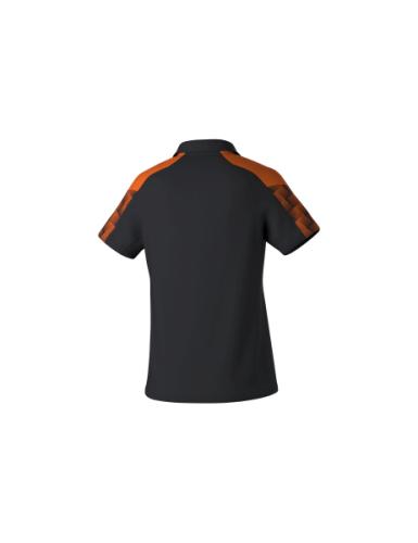 Preview: Erima Frauen EVO STAR Poloshirt - schwarz/orange