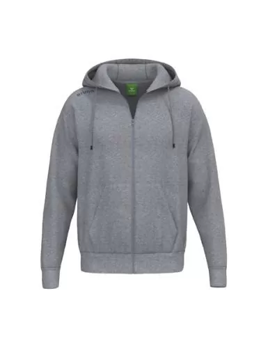 Erima TS Hoody Jacket - grau melange