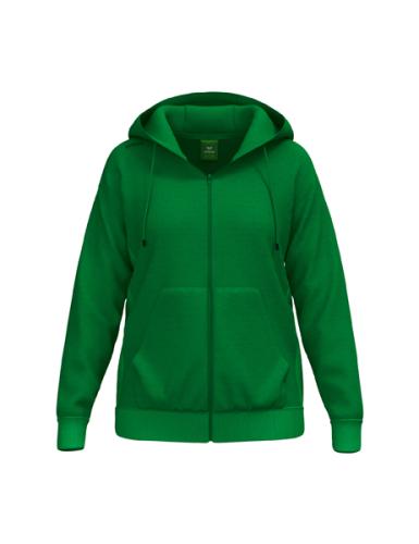 Preview: Erima Frauen TS Hoody Jacket - smaragd