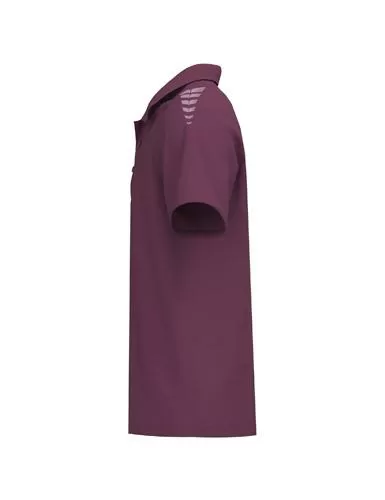 Erima CMPT Wings Poloshirt - burgundy/lavender