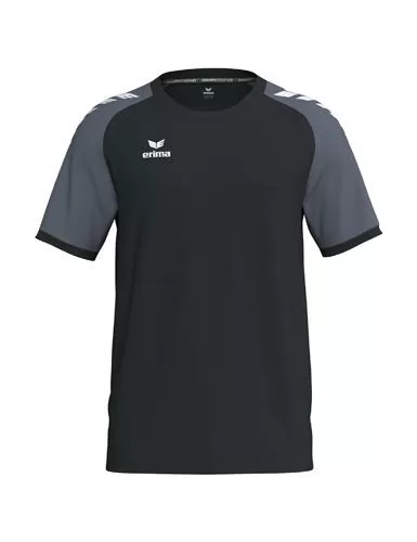Erima WINGS Jersey Shortsleeve for Children- black/slate grey