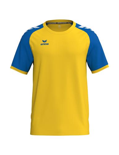 Preview: Erima WINGS Jersey Shortsleeve - yellow/new royal blue