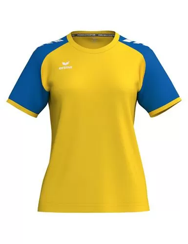 Erima Women's WINGS Jersey Shortsleeve - yellow/new royal blue