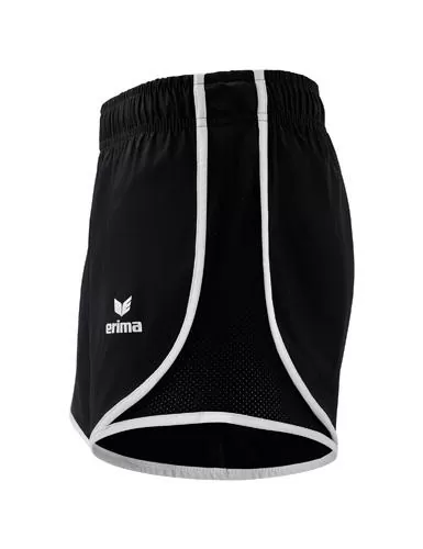 Erima PERFORMANCE Shorts with inner Slip - schwarz/weiß