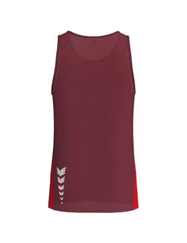 Erima T&F WINGS Singlet - bordeaux/rot