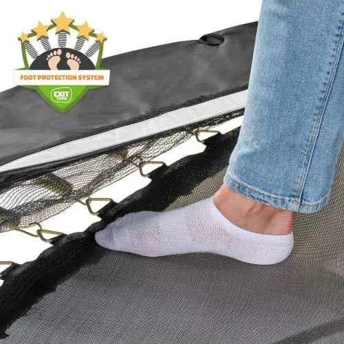 EXIT Lotus Classic trampoline ø427cm - black