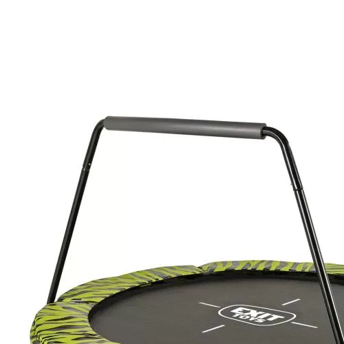 EXIT Tiggy junior Trampolin mit Bügel - schwarz/grün, ø140cm