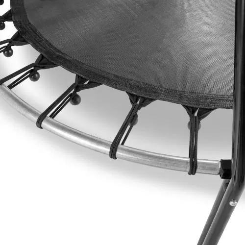 EXIT Tiggy junior Trampolin mit Bügel - schwarz/grün, ø140cm