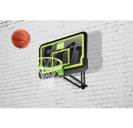 EXIT Galaxy Basketballkorb zur Wandmontage - Black Edition, 117x145cm