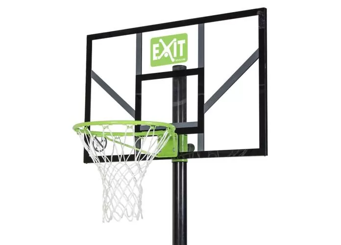 EXIT Comet versetzbarer Basketballkorb - grün/schwarz, 106x191cm