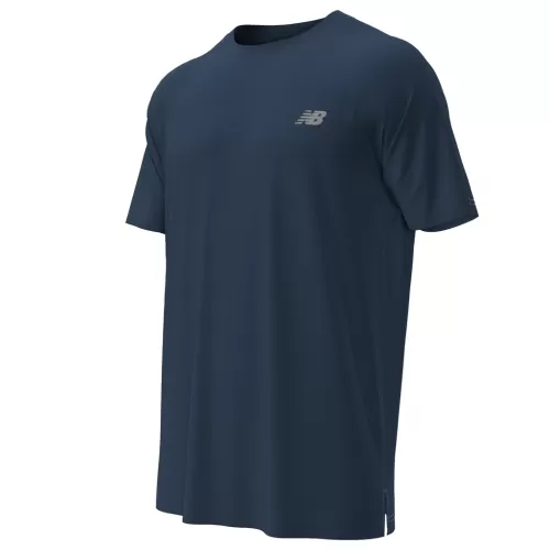 New Balance Sport Essentials Run T-Shirt BLAU