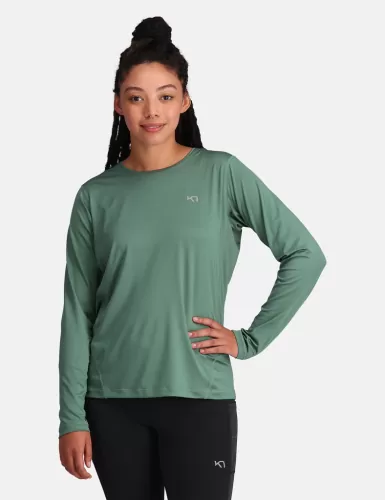 Kari Traa Nora 2.0 Long Sleeve GRÜN
