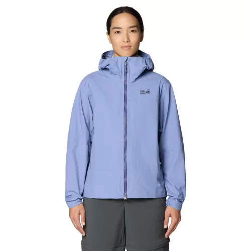 Mountain Hardwear Damen Cloud Cipher™ Hooded Jacket BLAU