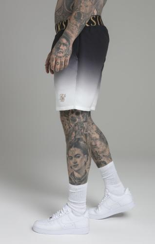 Preview: SikSilk Badehose Fade Swim Shorts - schwarz