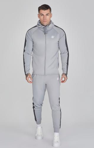 Preview: SikSilk Kleidungsset Hoodie and Joggers Set - hellgrau