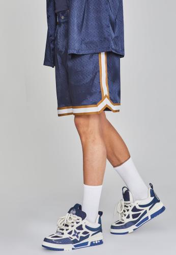Preview: SikSilk Shorts Resort Shorts in Navy - blau