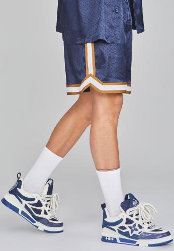 Preview: SikSilk Shorts Resort Shorts in Navy - blau