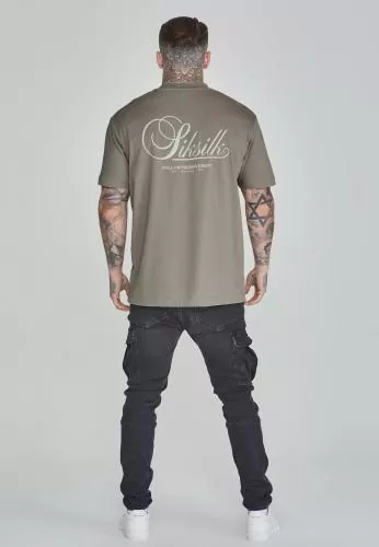 SikSilk T-Shirt Graphic T-Shirt - grün
