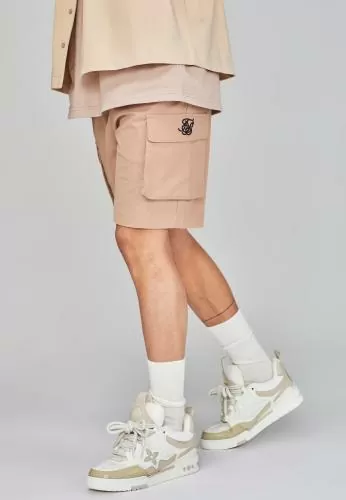 SikSilk Cargoshorts Cargo Shorts - braun