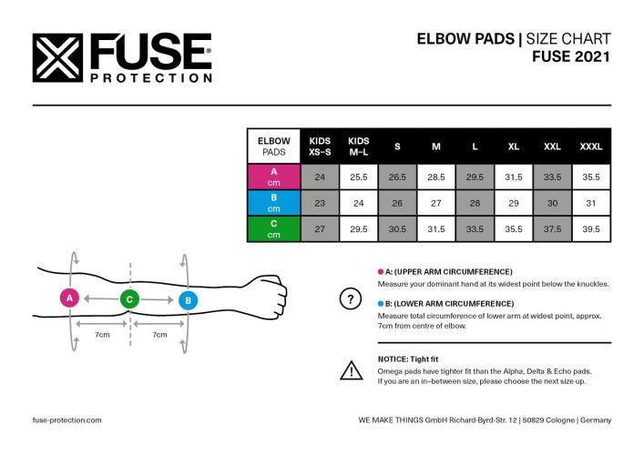 FUSE Omega Elbow Sleeve - black/neon