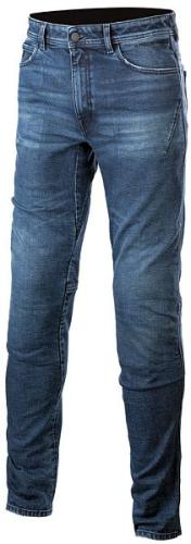 Alpinestars Argon Slim Fit Denim Jeans Long - mid blue