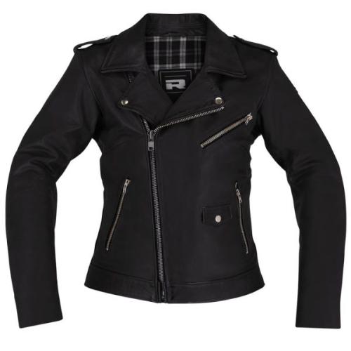 Richa Brighton Leather Jacket Women - black