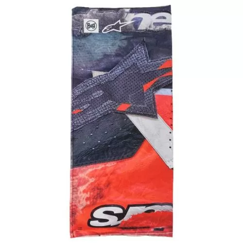 Alpinestars Buff Ignite Neck Tube - black pink fluo yellow fluo
