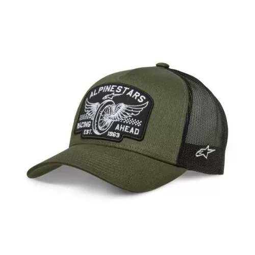 Alpinestars Heritage Patch Trucker Hat - military black