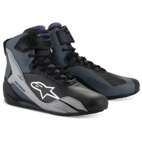 Alpinestars Stella Faster-4 Shoes - black gray violet