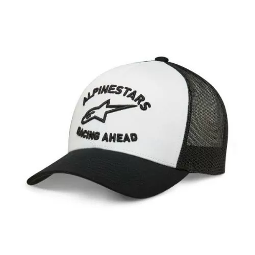 Alpinestars Triple Trucker Hat - white black white