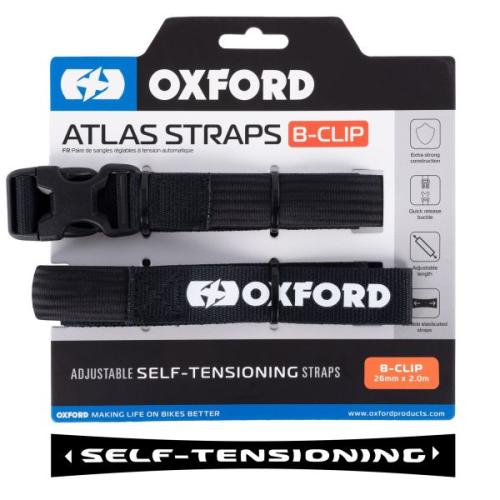 Oxford Atlas B-Clip 26mm x 2.0m (Pair) - 