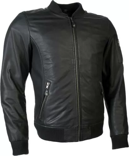 Richa Bristol Leather Jacket - matt schwarz
