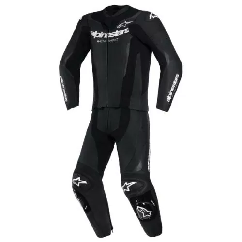 Alpinestars GP Force V2 Two-piece Leather Suit - black