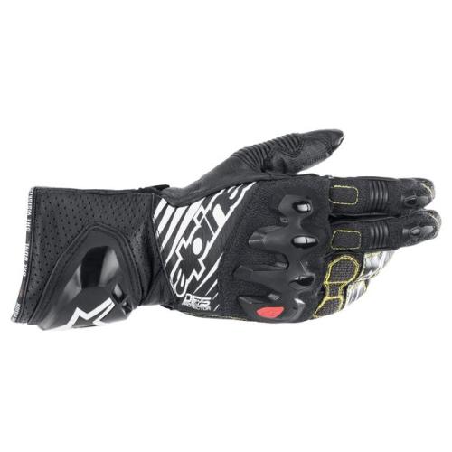 Alpinestars GP Tech V2 Leather Gloves - black white