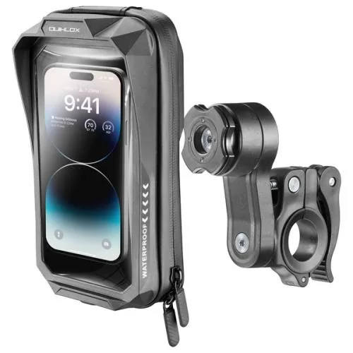 Interphone Hard Case 7 Quiklox & Handlebar Mount - 