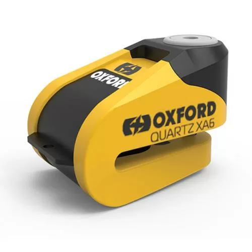 Oxford Quartz XA6 Alarm Disc Lock 6.0mm⌀ Locking Pin - 