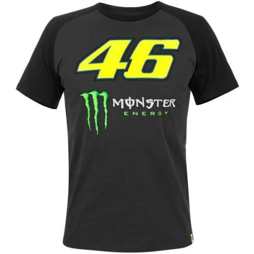 VR46 VR46 T-Shirt Dual 316720 - schwarz