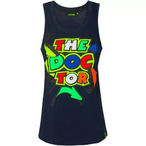 VR46 VR46 Tank Top StreetArt Lady - blau