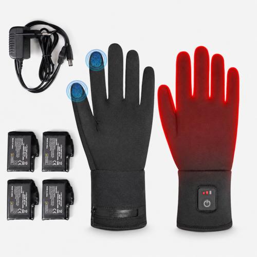 Preview: WohligWarm Fingerhandschuhe mit Akku – Light + 2 Zusatzakkus