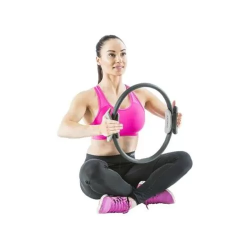 Gymstick Pilates Ring - schwarz, grau