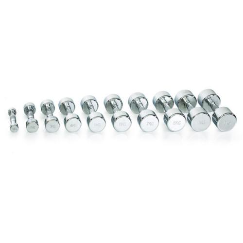 Preview: Gymstick Pro Chrome Dumbbell Single - 8.0 kg, chrom
