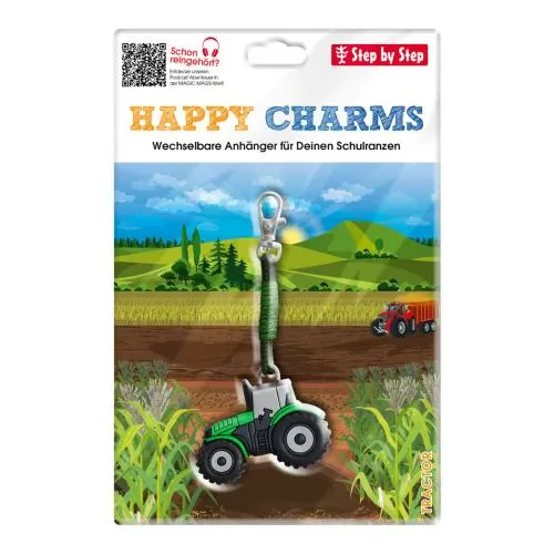 Step by Step Happy Charms Schlüsselanhänger "Tractor"